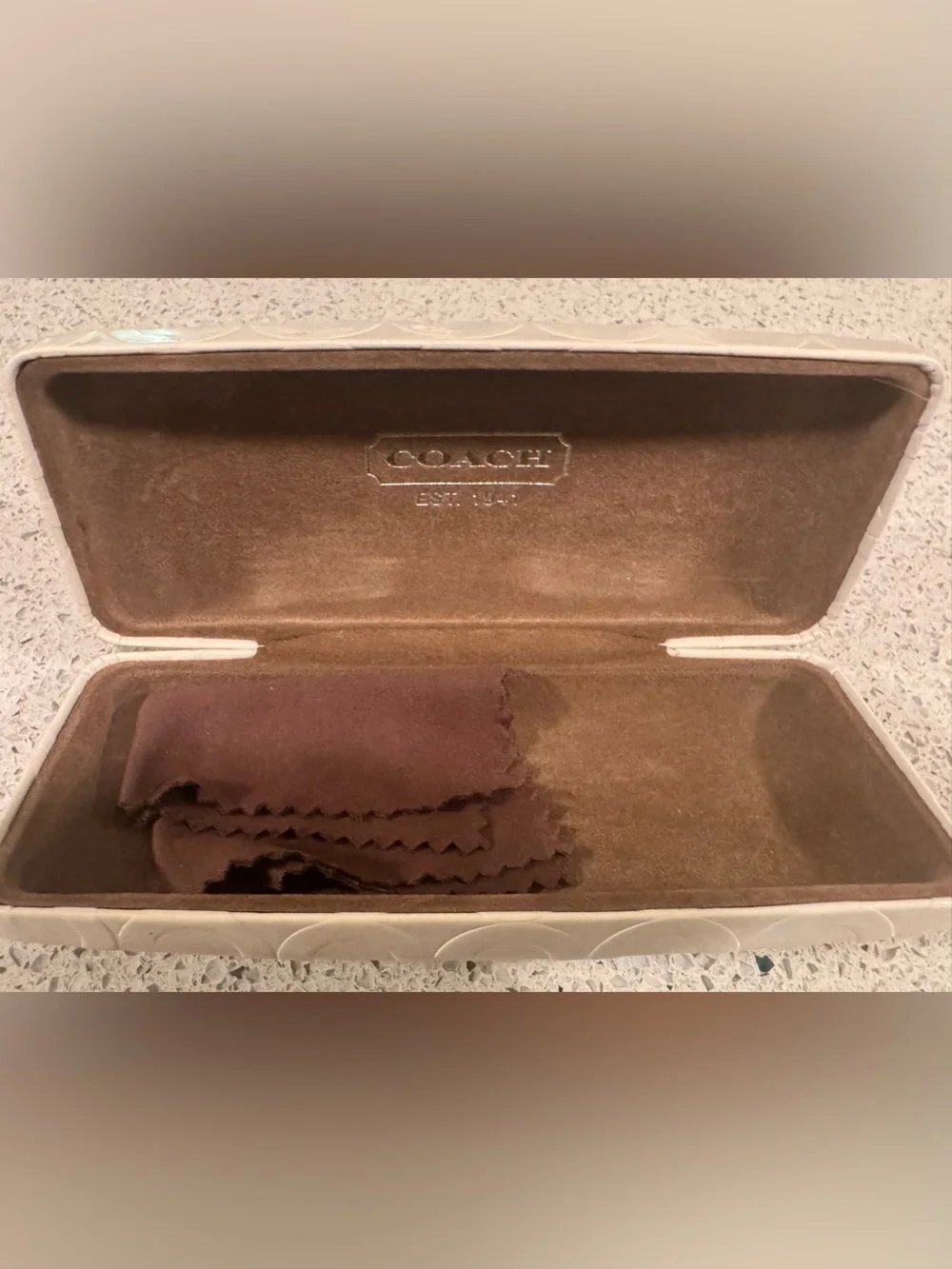 Coach Glasses with hard case